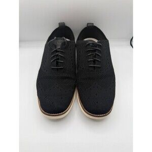 Cole Haan Mens Original Grand Wingtip Oxford Black Stitchlite   11 M Euc